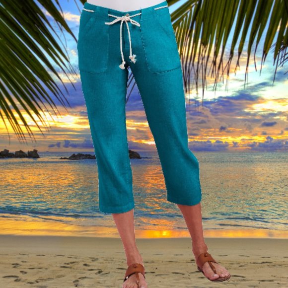 Fresh Produce Seaport Del Mar Capri Pants XL XXL